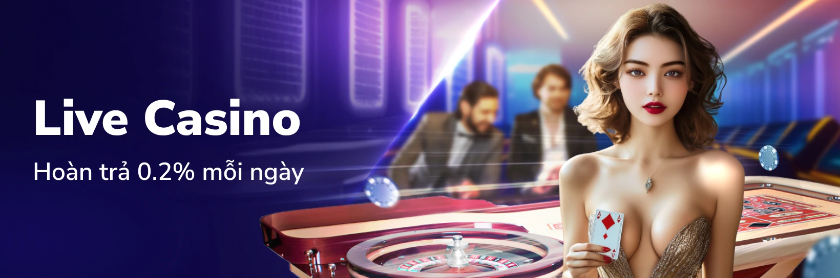 BU88 Nhận ngay hoàn tiền 0.2% khi chơi Live Casino mỗi ngày.