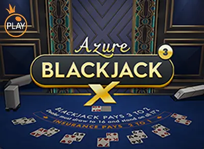 BU88 Blackjack X 3 - Azure