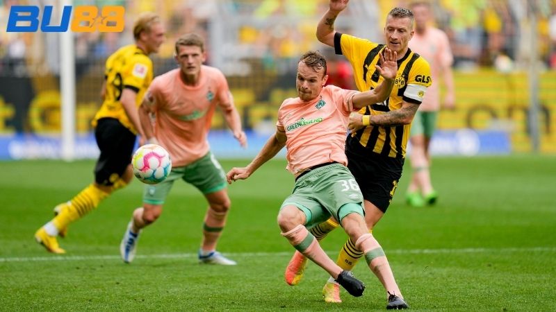 Lịch sử đối đầu giữa hai đội Dortmund vs Werder Bremen