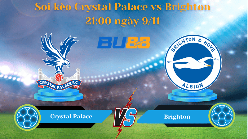 Nhận định bóng đá trận đấu Crystal Palace - Brighton