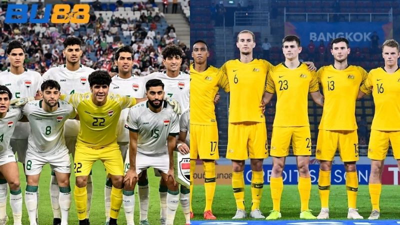Lịch sử đối đầu giữa hai đội Iraq U23 vs Úc U23 