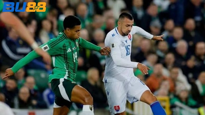 Phong độ gần đây giữa Slovakia - Bắc Ireland