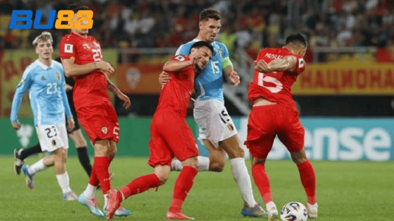 Lịch sử đối đầu Bỉ vs Bắc Macedonia