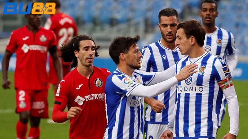 Lịch sử đối đầu giữa hai đội Getafe vs Real Sociedad